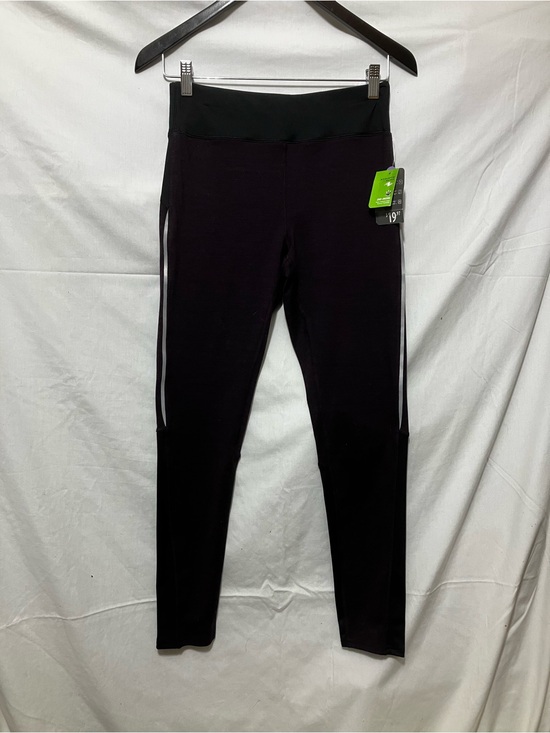Athletic Works Pants - Athletic Works Black Leggings with Silver Reflective Trim